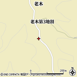 岩手県宮古市老木第７地割周辺の地図