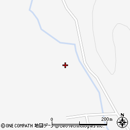 秋田県仙北市角館町西長野上野176-8周辺の地図