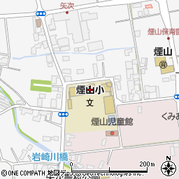 矢巾町煙山キッズクラブ周辺の地図