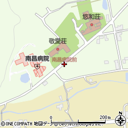 南昌病院前周辺の地図