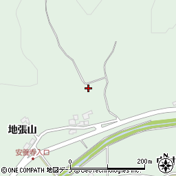 秋田県秋田市雄和椿川周辺の地図