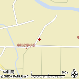 秋田県仙北市角館町川原向田周辺の地図