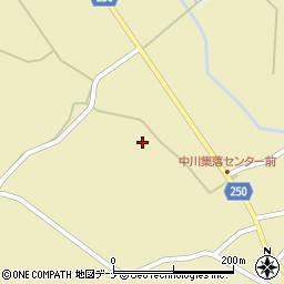 秋田県仙北市角館町川原羽黒堂周辺の地図