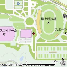 秋田県秋田市雄和椿川駒坂台周辺の地図