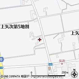 岩手県紫波郡矢巾町上矢次第５地割周辺の地図