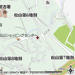 松月住宅周辺の地図