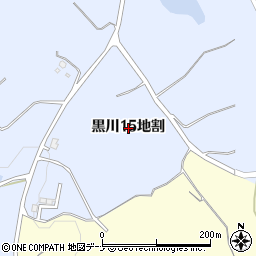 岩手県盛岡市黒川１５地割周辺の地図