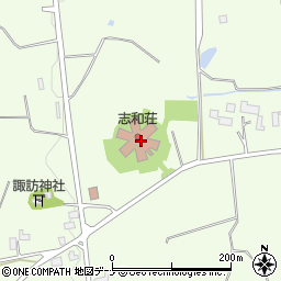 志和荘周辺の地図
