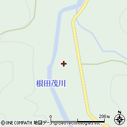 根田茂川周辺の地図