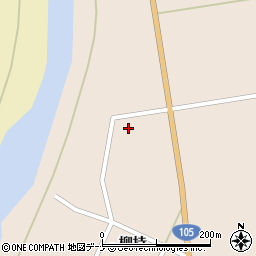秋田県仙北市田沢湖角館東前郷（太田）周辺の地図
