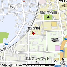 金沢内科医院周辺の地図