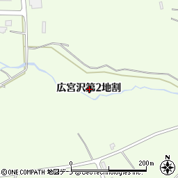 岩手県紫波郡矢巾町広宮沢第２地割周辺の地図