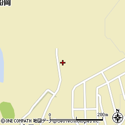 秋田県大仙市協和船岡（森越）周辺の地図