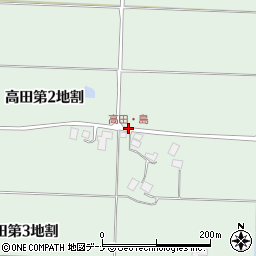 高田・島周辺の地図