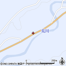 秋田県大仙市協和荒川37周辺の地図