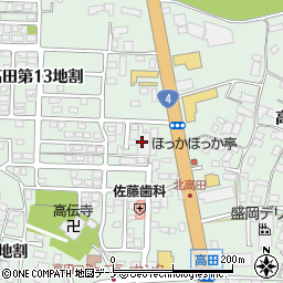 株式会社アトマス岩手支店周辺の地図