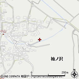 秋田県秋田市豊岩小山神田197周辺の地図