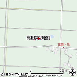 岩手県紫波郡矢巾町高田第２地割周辺の地図