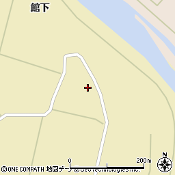 秋田県仙北市角館町川原太田周辺の地図