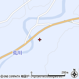 秋田県大仙市協和荒川6-3周辺の地図