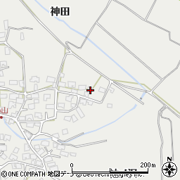 秋田県秋田市豊岩小山神田109周辺の地図