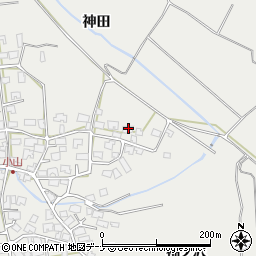 秋田県秋田市豊岩小山神田104周辺の地図