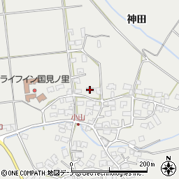 秋田県秋田市豊岩小山神田13周辺の地図