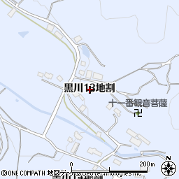 岩手県盛岡市黒川１３地割周辺の地図