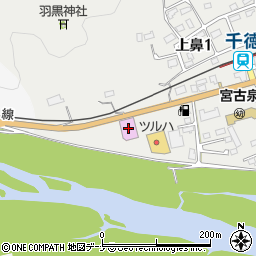 ユニオン宮古店周辺の地図