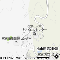 岩手県宮古市千徳第１４地割121周辺の地図