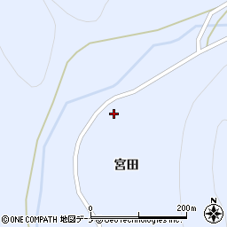 秋田県大仙市協和荒川10周辺の地図