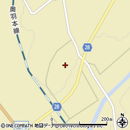 秋田県大仙市協和船岡一ノ渡202周辺の地図