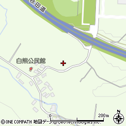 秋田県秋田市河辺戸島七曲石坂台周辺の地図