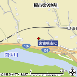 鈴森神社周辺の地図