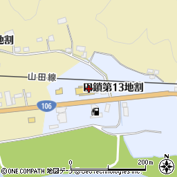 岩手県宮古市田鎖第１３地割28周辺の地図