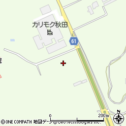 秋田県秋田市河辺戸島（上野）周辺の地図