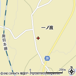 秋田県大仙市協和船岡一ノ渡112周辺の地図