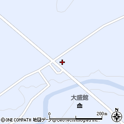秋田県大仙市協和荒川菅ノ沢口周辺の地図