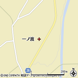 秋田県大仙市協和船岡一ノ渡103周辺の地図
