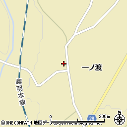 秋田県大仙市協和船岡一ノ渡152周辺の地図