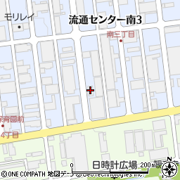株式会社トーセン　盛岡営業所周辺の地図