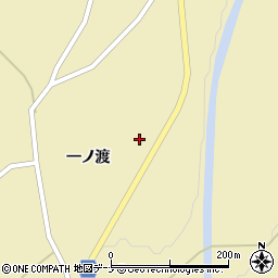 秋田県大仙市協和船岡一ノ渡214周辺の地図
