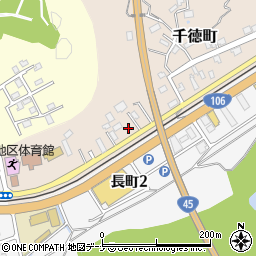 ヤマザキカメラ　千徳店周辺の地図