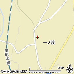 秋田県大仙市協和船岡一ノ渡119周辺の地図