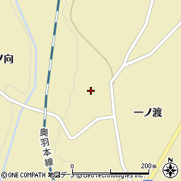 秋田県大仙市協和船岡一ノ渡148周辺の地図