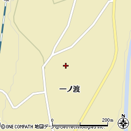 秋田県大仙市協和船岡一ノ渡71周辺の地図