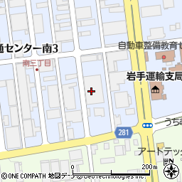 株式会社バイタルネット　盛岡支店周辺の地図