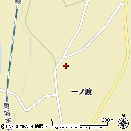 秋田県大仙市協和船岡一ノ渡122周辺の地図
