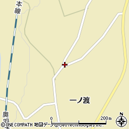 秋田県大仙市協和船岡一ノ渡24周辺の地図