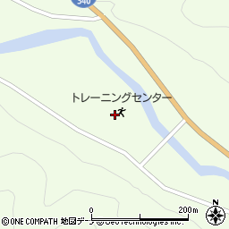 宮古市役所　新里トレーニングセンター周辺の地図
